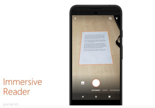 微软Office Lens安卓和iOS版新特性：沉浸式阅读器了解一下