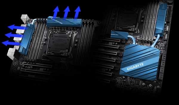 技嘉上线X299-WU8工作站主板：功能就是这么强