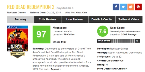 《荒野救赎2》PC版是噱头？官方这样回应