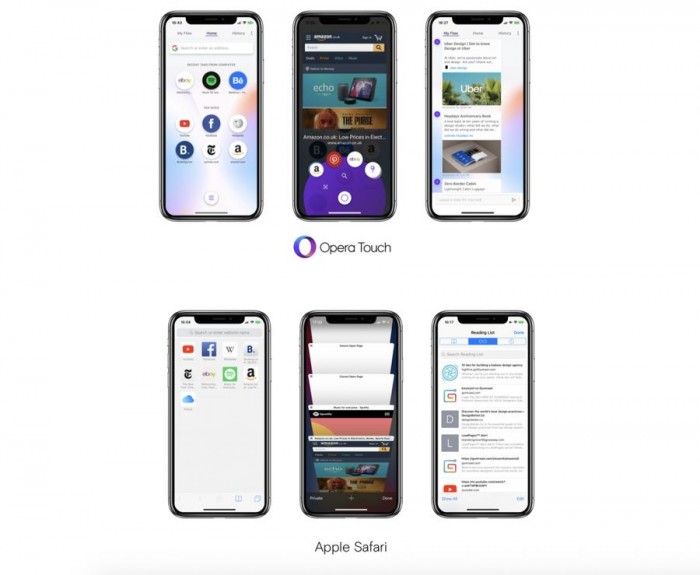 Opera Touch正式上线苹果iPhone平台