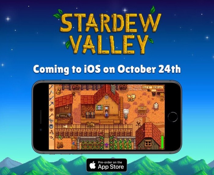 10月24日！《星露谷物语》正式上线iOS版本