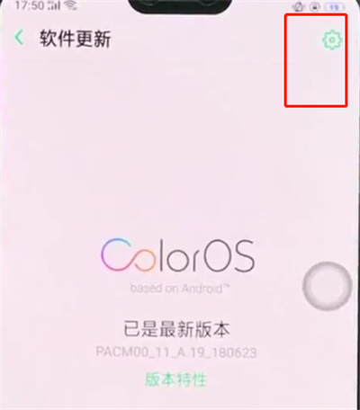 在OPPO R15x中关闭系统自动更新的具体讲解