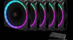 安钛克发布新款ARGB机箱风扇：主打RGB光污染