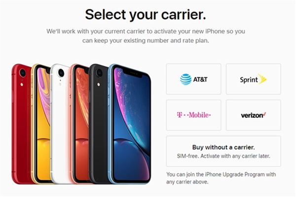 iPhone XR无锁版上线：价格更便宜
