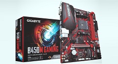 技嘉发布B450M Gaming：采用24-Pin ATX+8-Pin EPS供电