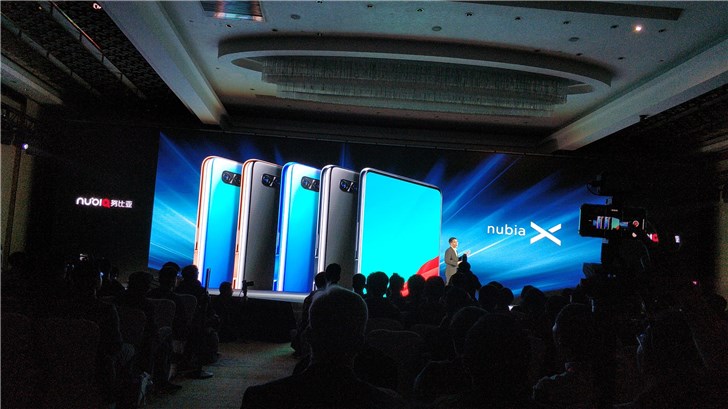 努比亚X正式发布，网友：无前置摄像头手机终于来了