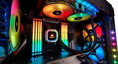 海盗船推全新水冷散热器：用户可控制泵和风扇速度