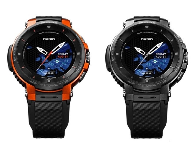 卡西欧WSD-F30智能表上线：充电一次可用3天