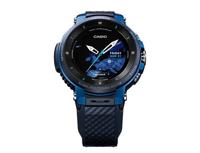 卡西欧WSD-F30智能表上线：充电一次可用3天