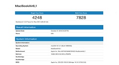 Geekbench 公开新款 MacBook Air 跑分结果