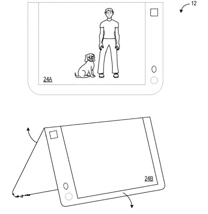 微软为更多可折叠移动设备申请专利