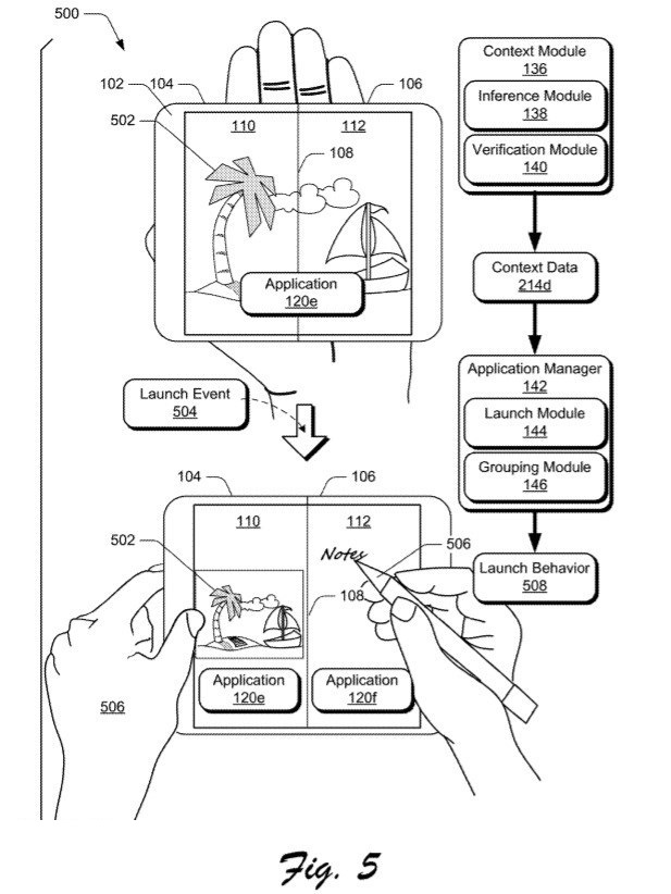 微软为更多可折叠移动设备申请专利