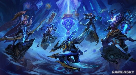 《英雄联盟》冠军系列皮肤概念图：还有对应28个战队的炫彩皮肤