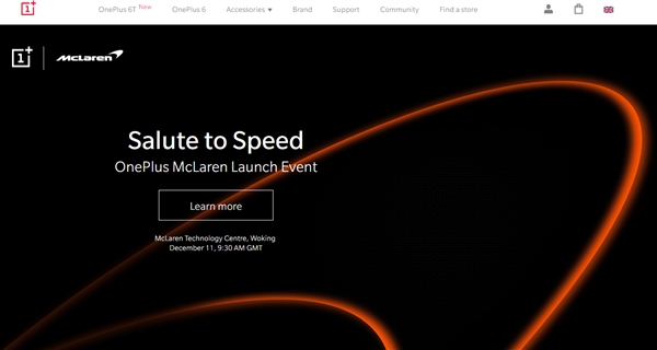 12月11日迈凯伦版OnePlus 6T或上线