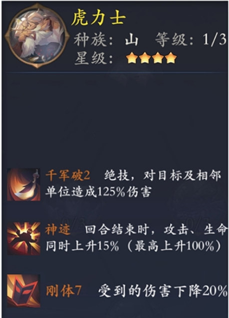 《长安幻世绘》虎力士详解