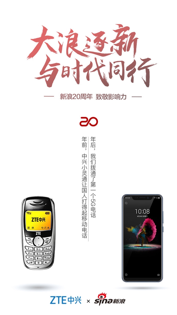 祝贺！中兴打出首个5G电话