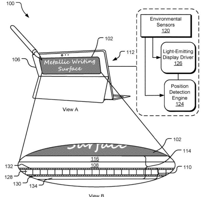 微软新专利：为Surface系列加入全新创意