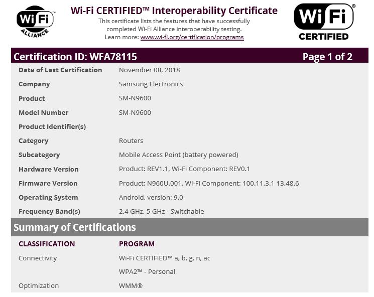 三星Galaxy S9系列/Galaxy Note9将率先体验全新OneUI