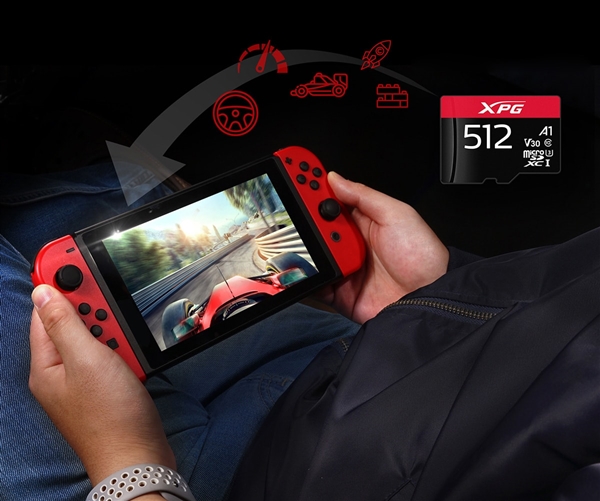 威刚推新款游戏型存储卡系列：最大容量达到512GB