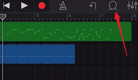 使用库乐队APP导入音乐的详细操作