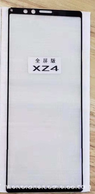 索尼Xperia XZ4正面渲染图露面：左右极窄边框