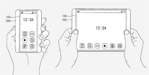 三星又一专利：可让手机屏幕左右拉伸