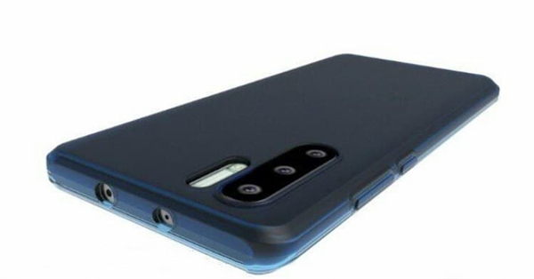 华为P30/P30 Pro保护壳照片露面：背面“感叹号”布局