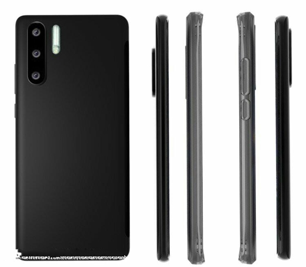 华为P30/P30 Pro保护壳照片露面：背面“感叹号”布局