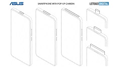 华硕全面屏专利公开：弹出镜头很夸张