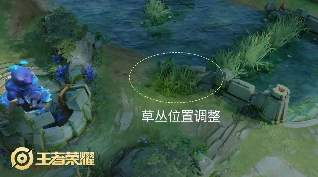 王者荣耀s14峡谷地形细节改动分享