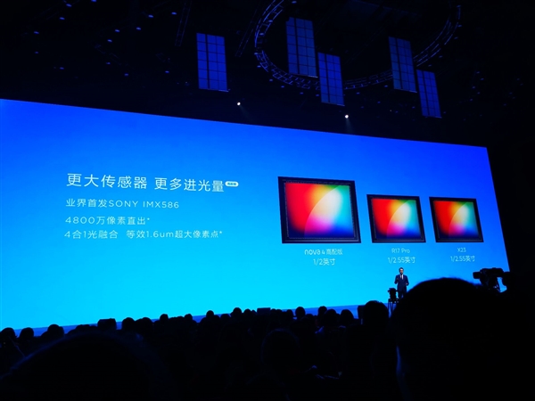 华为nova4上线：业内首发索尼IMX586处理器