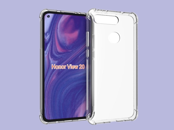 荣耀V20带壳渲染图亮相：采用双摄方案