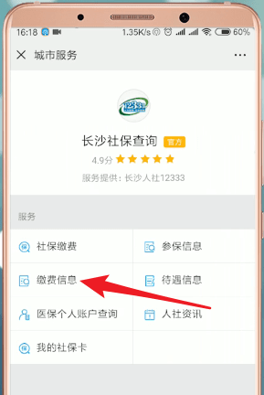 在掌上社保通里查询医保余额的图文操作