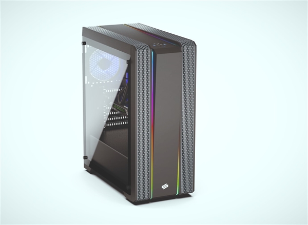 SilentiumPC推新款PC机箱：黑色主色调设计