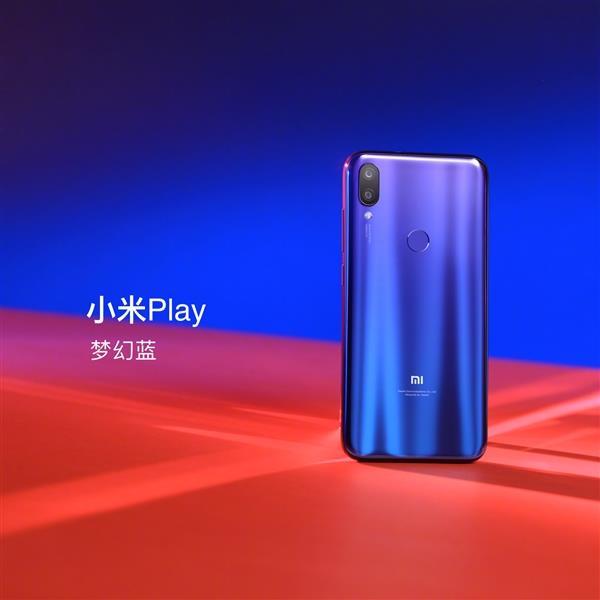 小米Play上线两个新版本：1299元、1599元