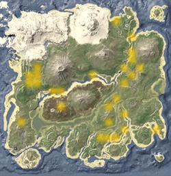 方舟生存进化独角兽刷新点与分布分享