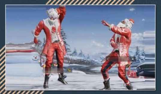 刺激战场中永久圣诞风衣获取分享