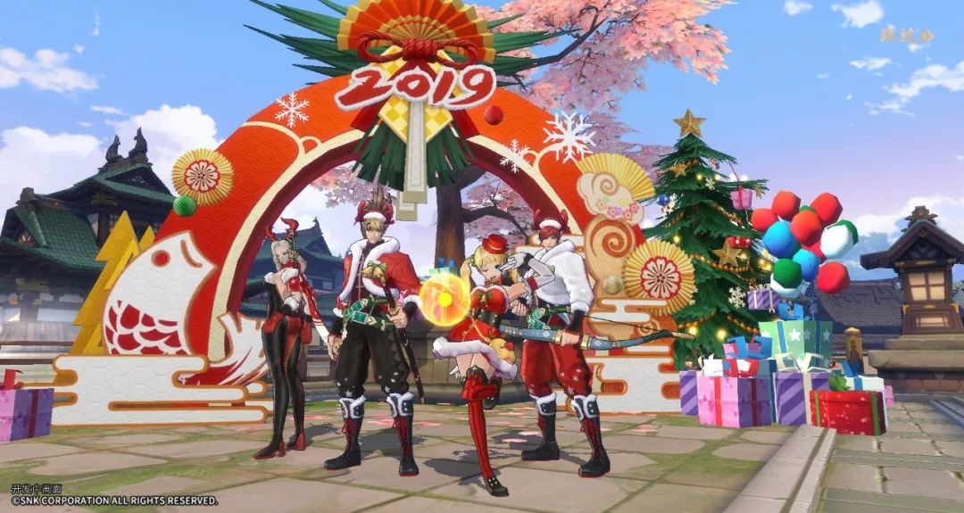 侍魂胧月传说圣诞节狂欢四重活动分享