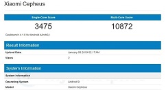 小米Cepheus亮相跑分库：疑似配备骁龙855