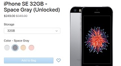 iPhone SE促销发售，很快一抢而空