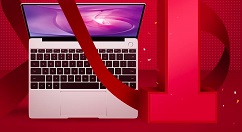 华为MateBook 13元旦期间表示抢眼，销量惊人
