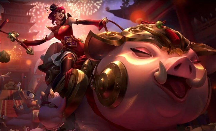《英雄联盟》2019猪年春节皮肤正式露面！