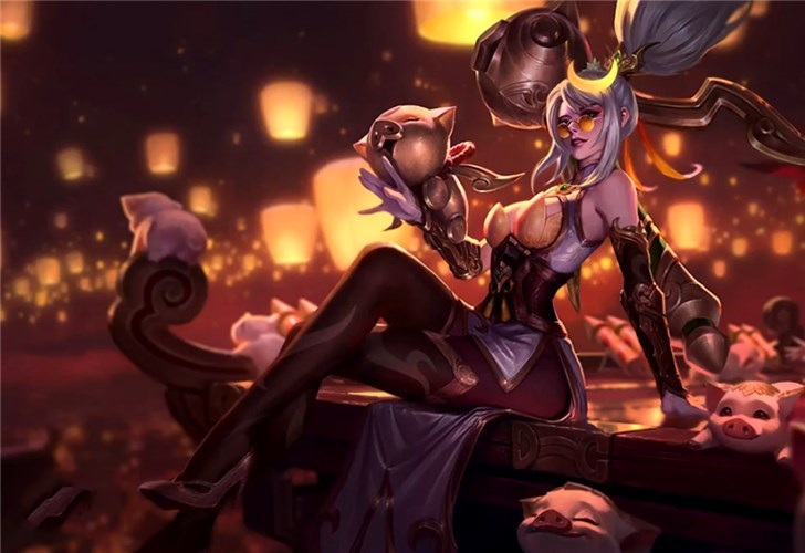 《英雄联盟》2019猪年春节皮肤正式露面！