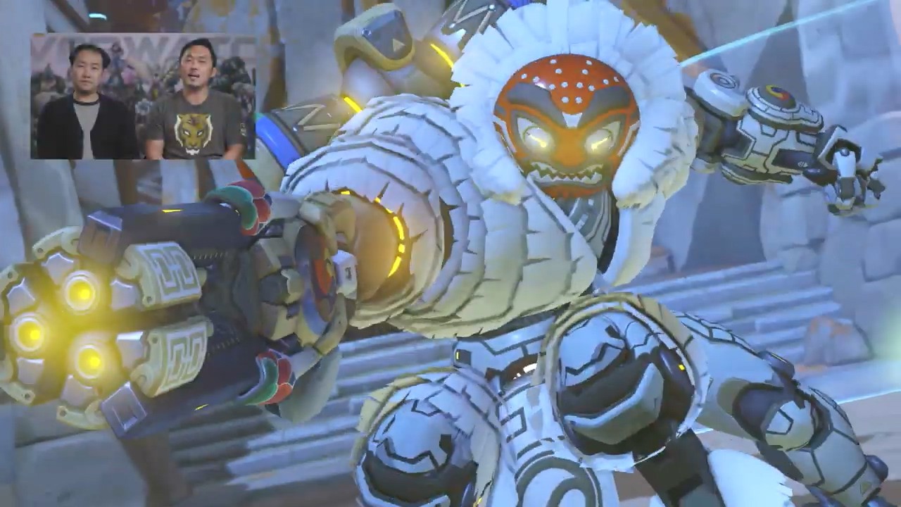 《守望先锋》正式上线猎空、奥丽莎春节皮肤