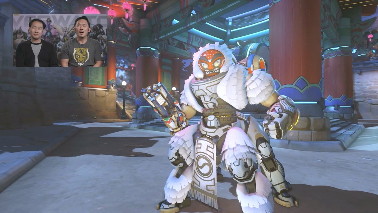 《守望先锋》正式上线猎空、奥丽莎春节皮肤