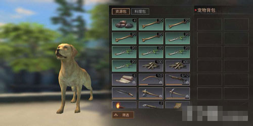 《明日之后》宠物背包扩容分享