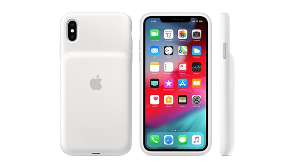 苹果推新款智能电池保护壳：黑白两个配色