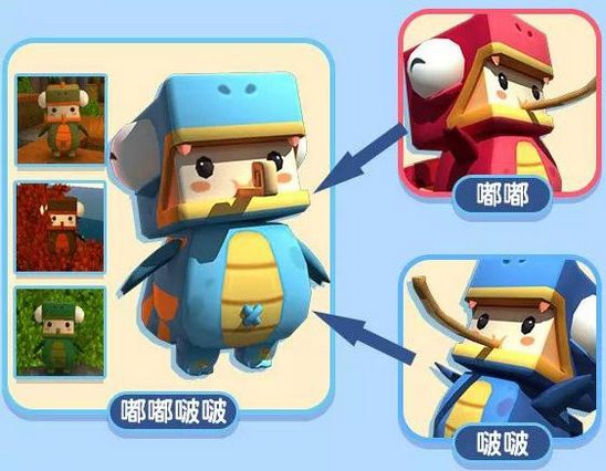 迷你世界星工场、嘟嘟啵啵皮肤上线分享