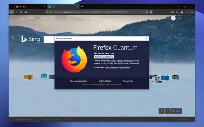 Mozilla Firefox 64.0.2 修正版正式推送！
