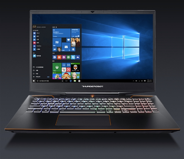 雷神新款游戏本正式上线：配备Intel八代酷睿处理器
